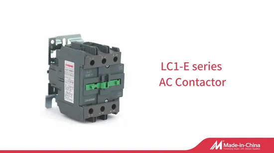 LC1e Magnetic AC Contactor with 9A to 95A Voltage 220V 380V 415V 