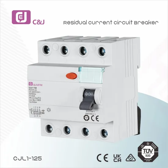 Residual Current Circuit Breaker, RCCB, ELCB, Electromagnetic AC Type RTF1l