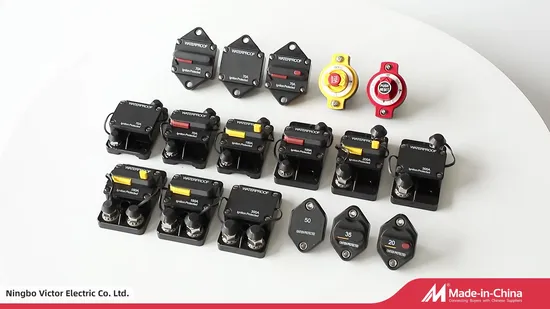 51 DC Circuit Breaker Motor RV Marine Vehicles System Protection Waterproof 