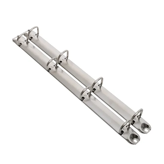 Easy Operation Metal D Shape 4 Ring Binder Mechanism No Booster 